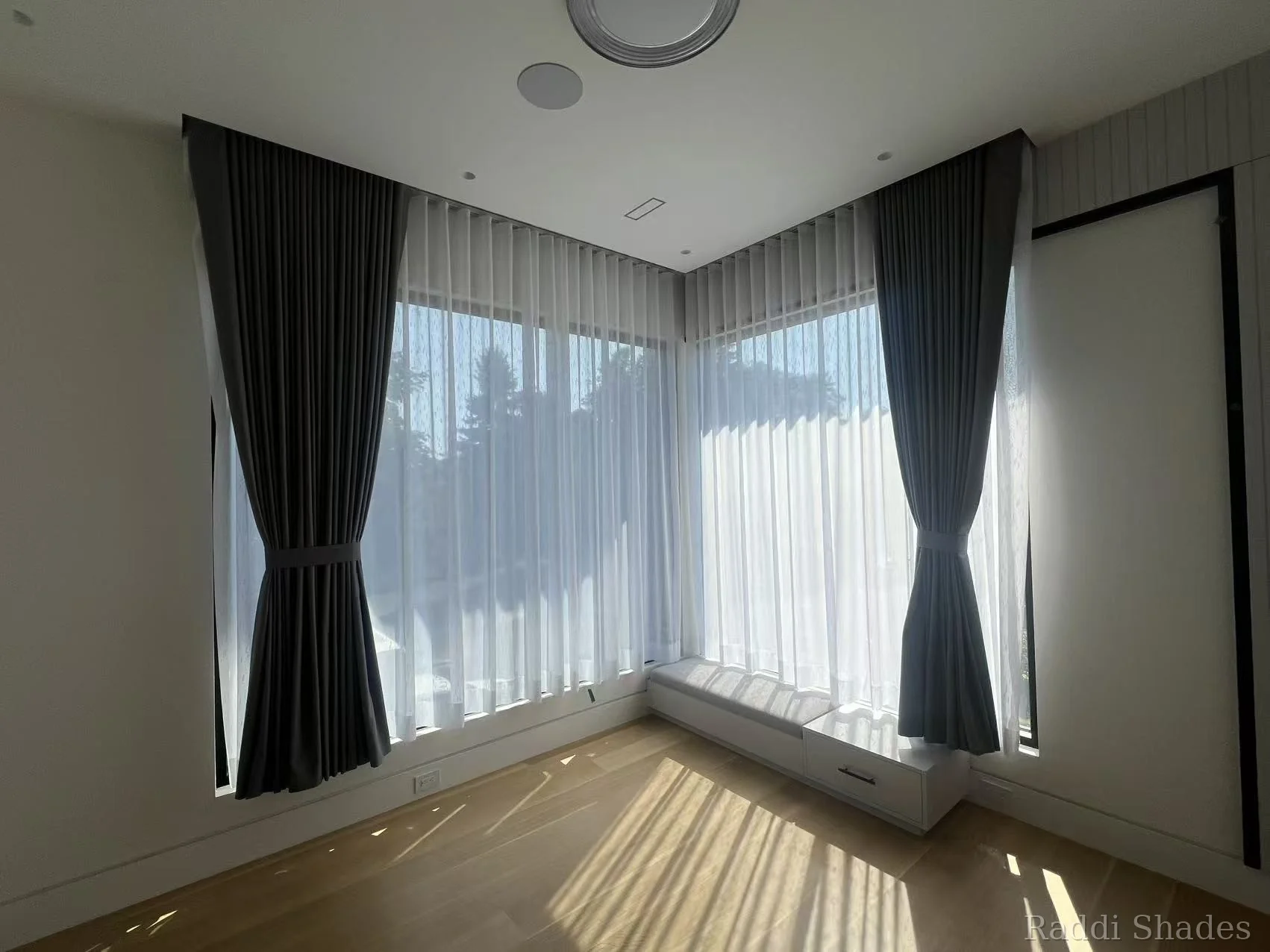 Drapery and sheer project